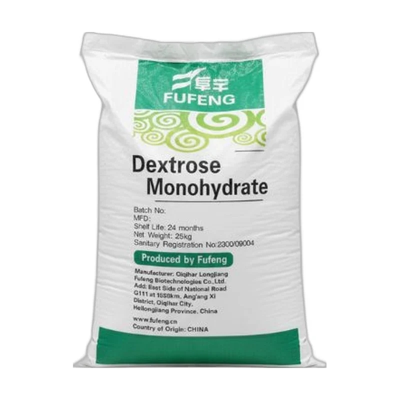 Đường Dextrose monohydrate - Chất phụ gia tạo ngọt - Trung Quốc, 25kg/bao