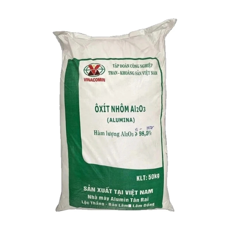 Al2O3 (Corundum) - Aluminum Oxide, Việt Nam, 50kg/bao.