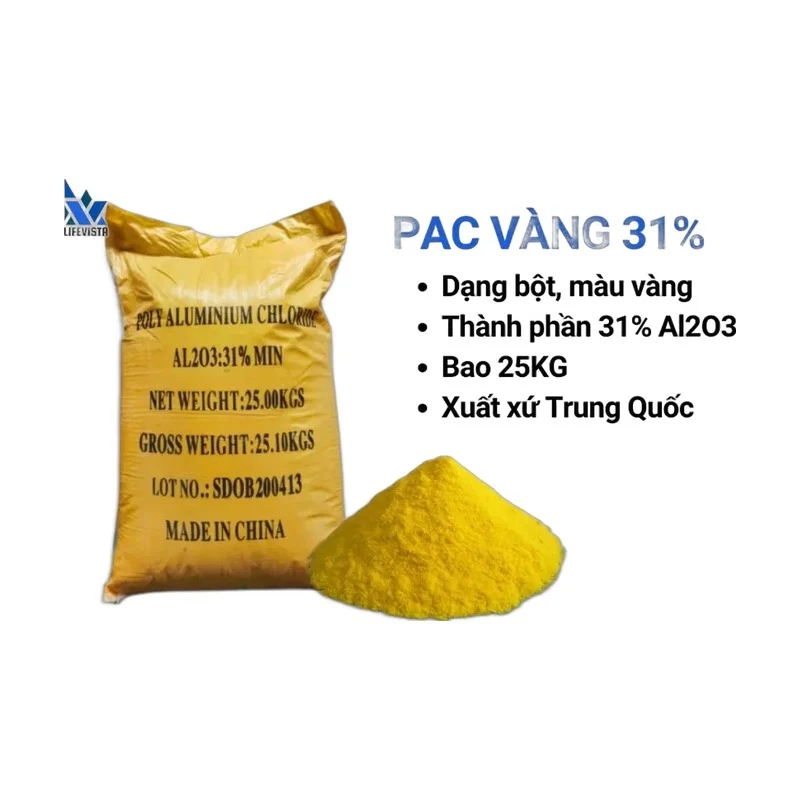 Pac Trung Quốc, Vàng Nghệ, 25kg/bao